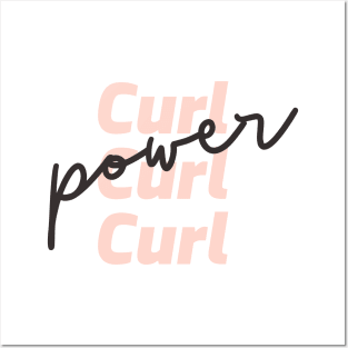 Curl Power Posters and Art